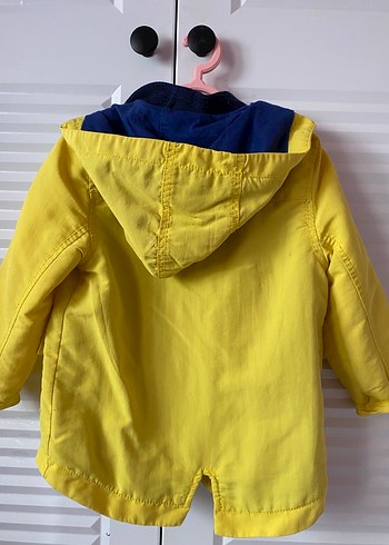 Sarı Erkek Çocuk Düğmeli Streetwear Ceket - Görsel 2