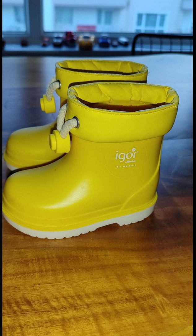 Sarı Erkek Çocuk Lastik Bot - Görsel 2