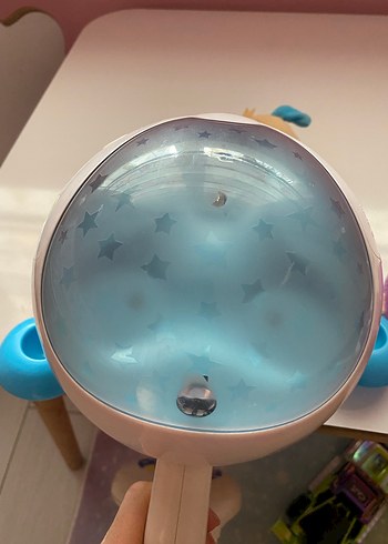 Mavi Müzikli Bebek Oyuncağı - Görsel 5