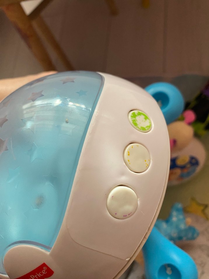 Mavi Müzikli Bebek Oyuncağı - Görsel 4