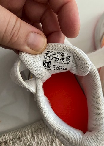 Adidas Beyaz adidas Kız Çocuk Spor Ayakkabı Velcro