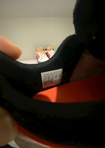 Beyaz Renkli Erkek Çocuk Spor Ayakkabı Velcro - Görsel 5