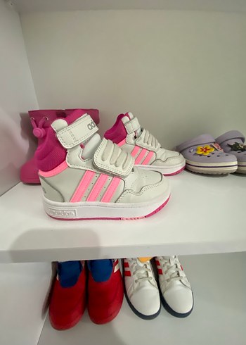 Kız Çocuk Beyaz-Pembe Adidas Sneaker - Görsel 2