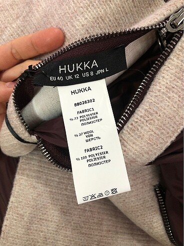 40 Beden camel Renk Hukka Kadın Ceket