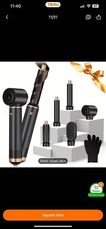 SAÇ ŞEKİLLENDİRİCİ DYSON