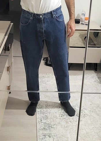 Standart kesim Kot Denim Jean pantolonlar - Görsel 8