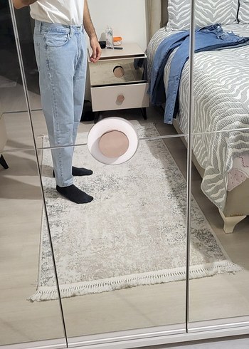 Standart kesim Kot Denim Jean pantolonlar - Görsel 2