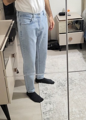 Standart kesim Kot Denim Jean pantolonlar - Görsel 4