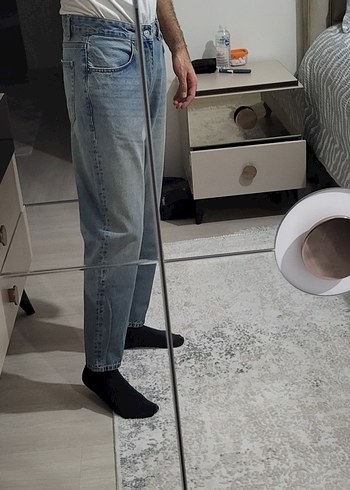 Standart kesim Kot Denim Jean pantolonlar - Görsel 11