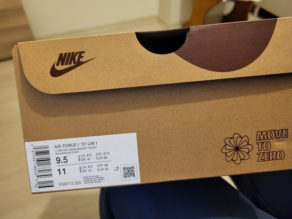 Orijinal Nike Air Force Spor Sneaker Ayakkabı — görsel 16/18