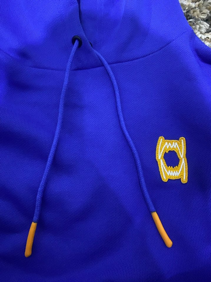 Mavi Kapüşonlu Puma Kadın Sweatshirt - Görsel 5