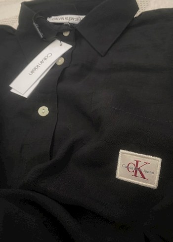 Calvin Klein Keten Gömlek - Görsel 4