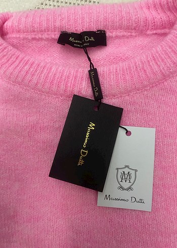 Massimo dutti Kadın Yünlü Örgü kazak - Görsel 3