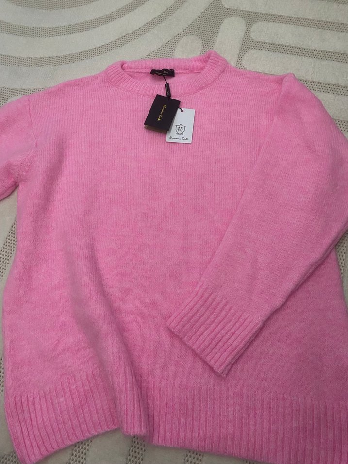 Massimo dutti Kadın Yünlü Örgü kazak - Görsel 2