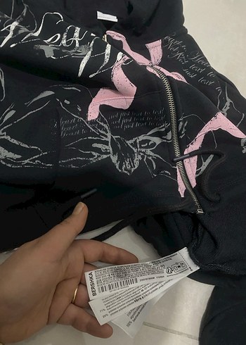 Bershka Kadın Sweatshirt - Görsel 4