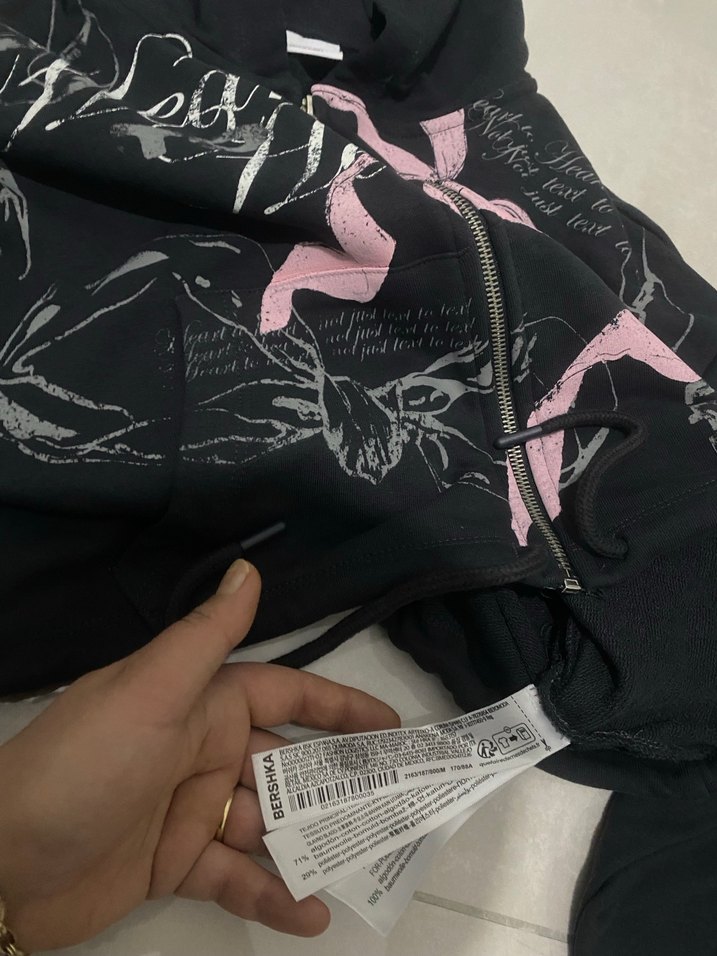 Bershka Kadın Sweatshirt - Görsel 4