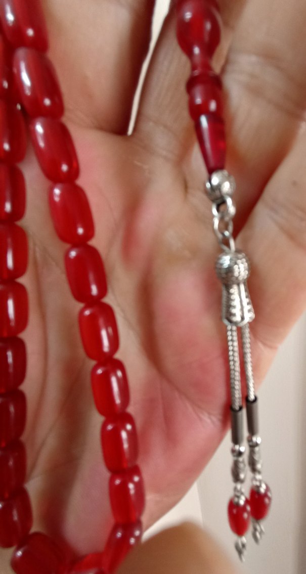 alman blok malzemeden yapılma ateş kehribar - Görsel 3