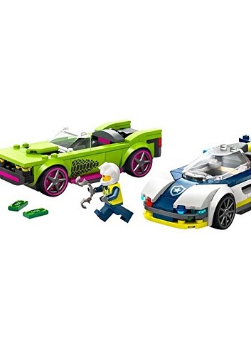 Diğer Lego® Polis Arabası ve Spor Araba Takibi 60415 