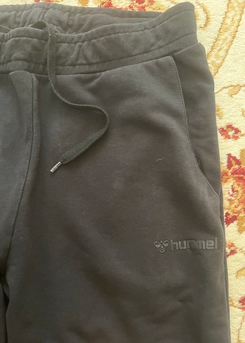 Hummel Kadın Siyah Kemerli Rahat Eşofman Altı