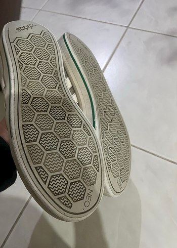 Beyaz Sokak Stili erkek Spor Ayakkabı 40 numara - Görsel 3