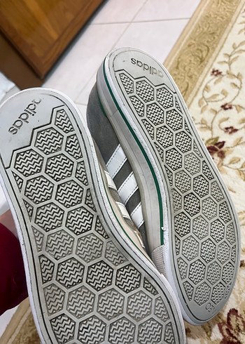 Gri Bağcıklı Adidas  Günlük Spor Ayakkabı - Görsel 2