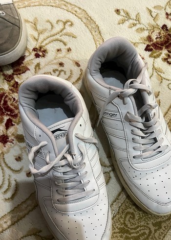 SLAZENGER Beyaz Bağcıklı erkek Spor Ayakkabı - Görsel 2