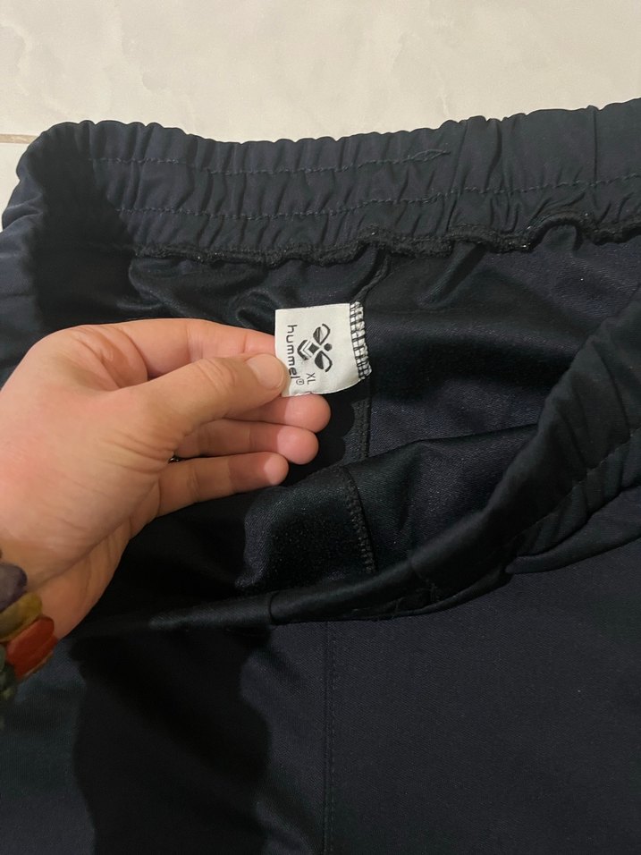 HUMMEL Kadın Mavi Spor Eşofman Altı Velcro Detaylı - Görsel 2