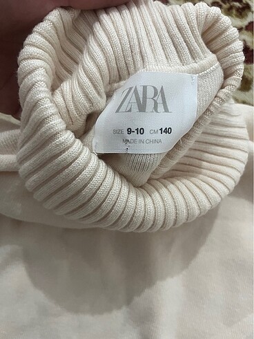 ZARA 9/10 YAŞ ÇOK KALİTELİ BOĞAZLI KAZAK