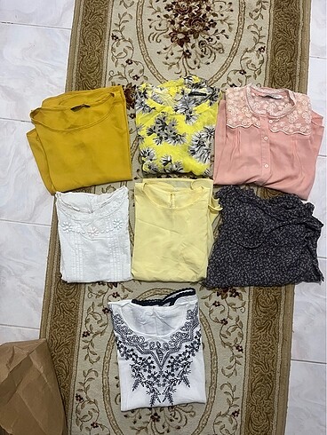 LC Waikiki M VE S BEDEN UYUMLU HEPSİ BAYAN VE GENÇ KIZ BLUZ VE TŞÖRTLER