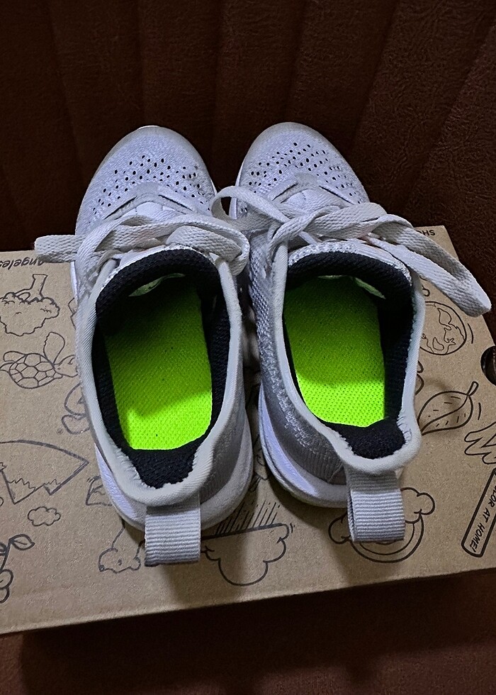 Nike gri spor ayakkabı - Görsel 5