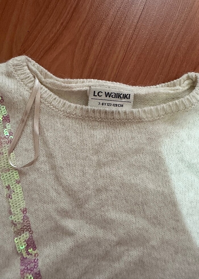 Yün karışım kazak - Görsel 2