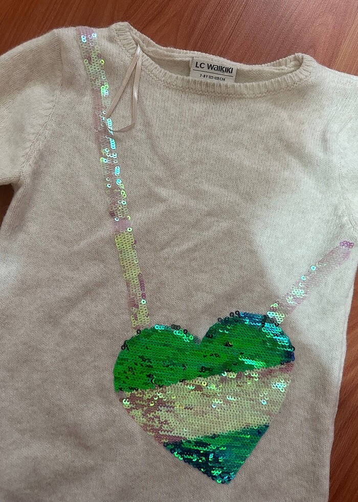 Yün karışım kazak - Görsel 3