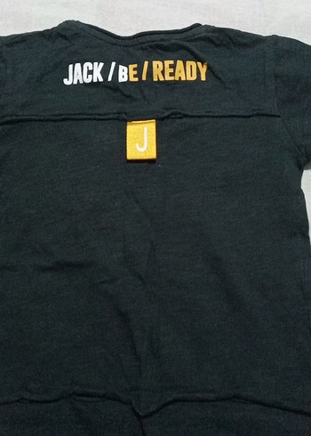 24-36 Ay Beden siyah Renk Jack Active Siyah Erkek Çocuk Tişört