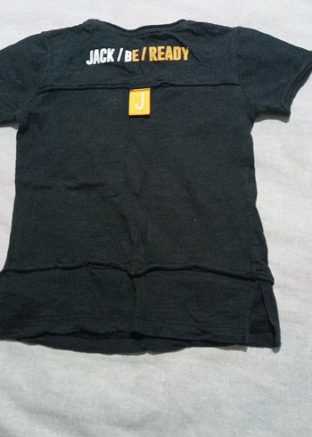 24-36 Ay Beden Jack Active Siyah Erkek Çocuk Tişört