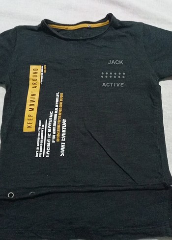 Diğer Jack Active Siyah Erkek Çocuk Tişört