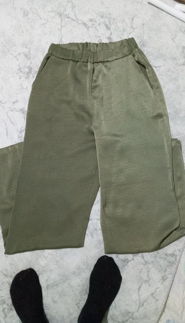 bol paça pantolon - Görsel 4