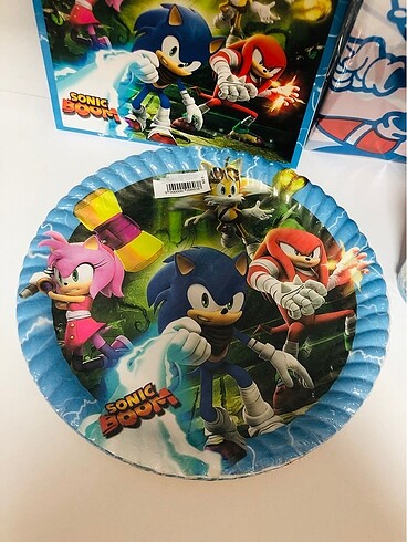 Beden Renk Sonic Doğum Günü Süsleri
