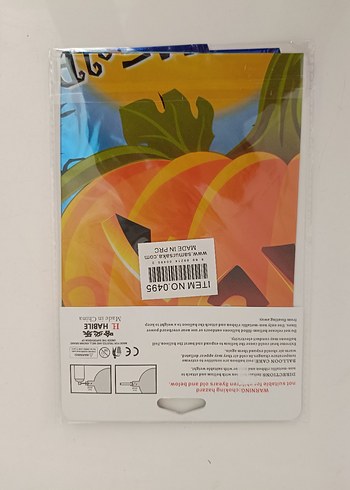 Beden Cadılar Bayramı Folyo Balon