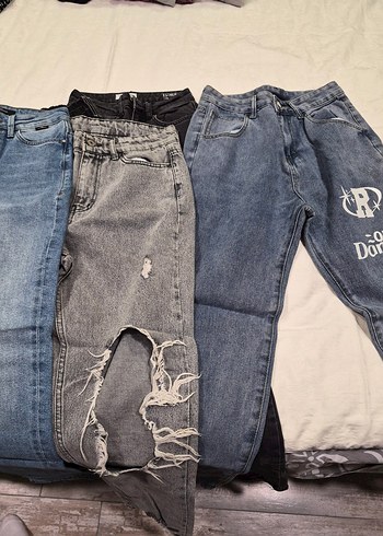 çok sayıda Kadın Kot Pantolon - Görsel 3