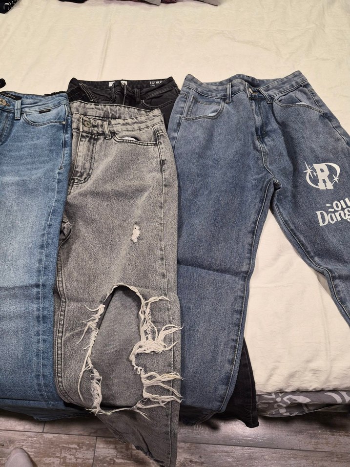 çok sayıda Kadın Kot Pantolon - Görsel 3