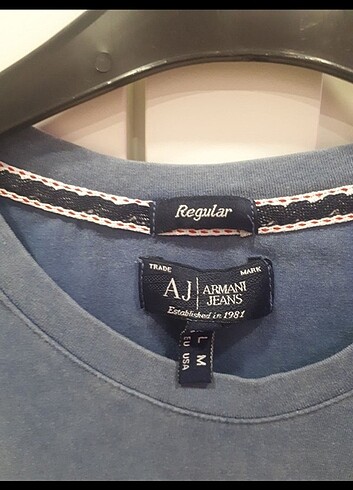 Armani Jeans Armani Jeans erkek tshirt Orjinal 