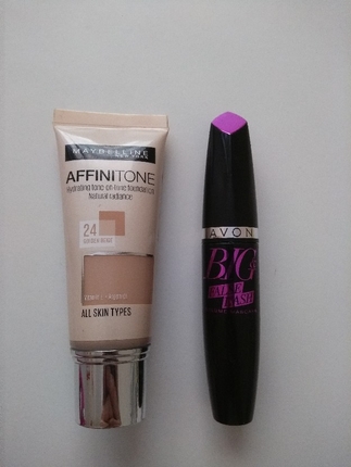 MAYBELLİNE AFFİNİTONE FONDÖTEN & AVON BİG FALSE LASH MASKARA