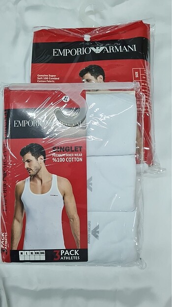 Armani erkek atlet