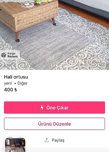 Beden 2 3 halı ortusu