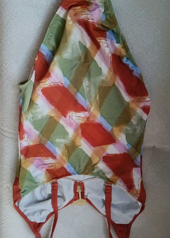 Bohem Çok Renkli Bağlamalı Mayo - Görsel 2