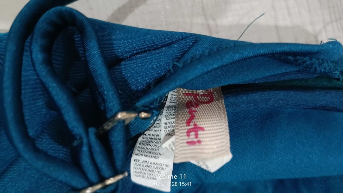 Mavi Drapeli Kadın Mayo - Görsel 2