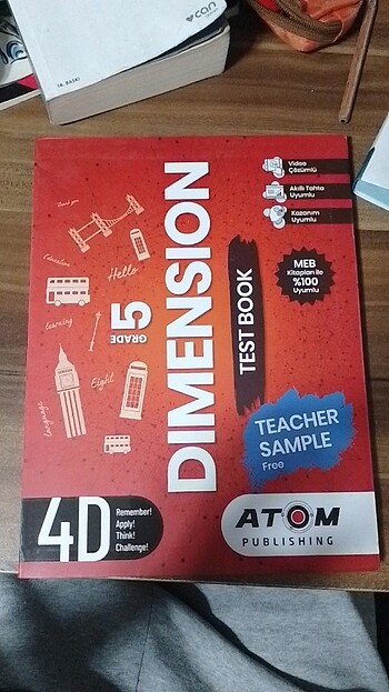 5. Sınıf İngilizce soru bankası atom publishing 