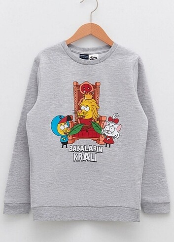 Kral şakir sweatshirt 9-10 yaş 