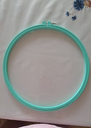 Turkuaz Nakış Kasnak - Görsel 2