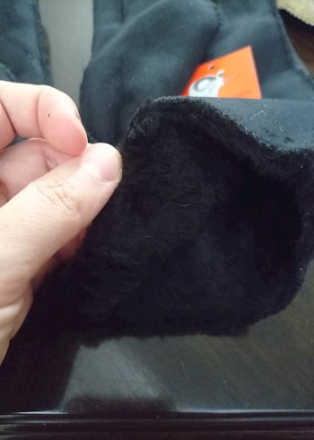 Gri Yumuşak Kumaş Eldivenler - Görsel 5